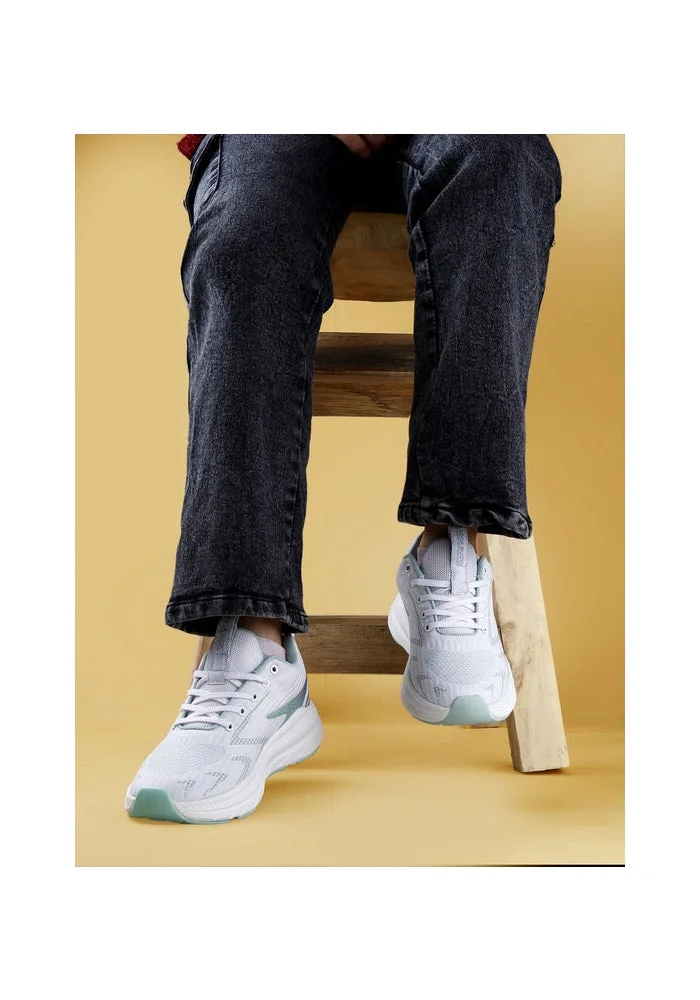 Bacca Bucci White Green Endeavor Running Shoes for Women | Best Price UAE